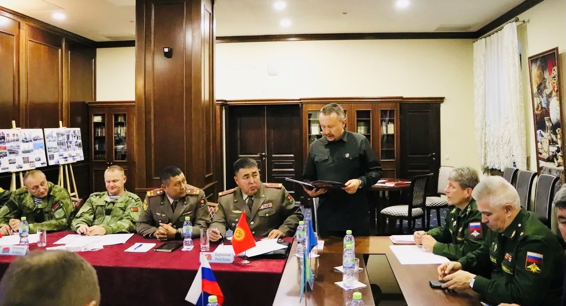 Заседание спортивного Комитета при Совете министров обороны СНГ